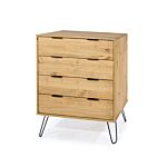 Augusta Pine 4 Drawer Chest Of Drawers