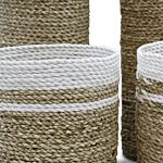 Seagrass Set - 2 Vase & 2 Bins