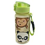 350ml Shatterproof Pop Top Children's Water Bottle - Adoramals Wild