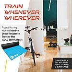 Velo Pro Turbo Trainer - Variable Resistance Magnetic Indoor Bike Trainer For Road Bikes & Mountain Bikes