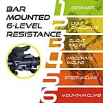 Velo Pro Turbo Trainer - Variable Resistance Magnetic Indoor Bike Trainer For Road Bikes & Mountain Bikes