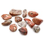 Medium African Tumble Stones - Light Jasper - Brecciated