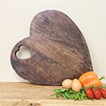 40 X 39cm Heart Chopping Board