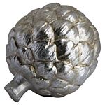 Large Silver Artichoke Decoration