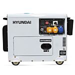 Hyundai 5.2kw/6.5kva Silenced Standby Single Phase Diesel Generator | Dhy6000se