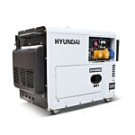 Hyundai 5.2kw/6.5kva Silenced Standby Single Phase Diesel Generator | Dhy6000se