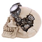 Gothic Steam Punk Skull Decoration With Goggles