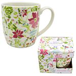 Porcelain Mug - Julie Dodsworth Pink Botanical