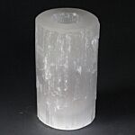 Selenite Cylinder Candle Holder - 15 Cm