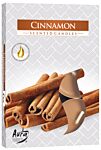 Set Of 6 Scented Tealights - Cinnamon