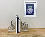 Set Of Two Bicycle Bookends