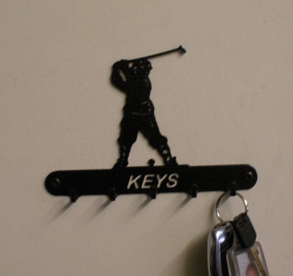 Golfer Key Holder