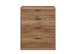 Stockwell 4 Drawer Chest Rustic Oak