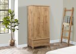 Hampstead 2 Door 1 Drawer Wardrobe Oak