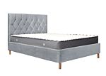 Loxley Double Ottoman Bed Grey
