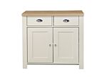 Highgate 2 Door 2 Drawer Sideboard Cream & Oak