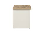 Highgate 2 Drawer Bedside Cream & Oak