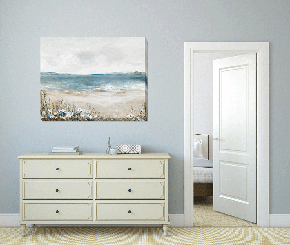 Shoreline Splendour By Allison Pearce - Wrapped Canvas