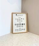 Laundry Care Symbol Guide In Frame