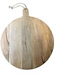 Mango Wood Round Board, 60cm