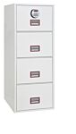 Phoenix World Class Vertical Fire File Fs2274e 4 Drawer Filing Cabinet With Electronic Lock