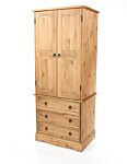 Corona 2 Door, 3 Drawer Wardrobe