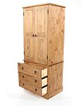 Corona 2 Door, 3 Drawer Wardrobe