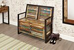 Urban Chic Storage Monks Bench (with Shoe Storage)