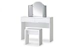 Manhattan Dressing Stool- White