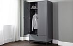 Chloe 2 Door 1 Drawer Wardrobe