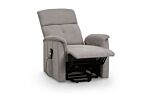 Ava Rise And Recline Chair Taupe Fabric