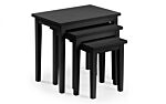 Cleo Nest Of Tables - Black Finish