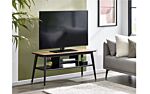 Findlay Media Unit - Walnut & Black