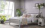 Venice Bed 135cm - Dove Grey