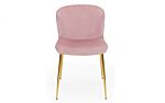 Harper Dining Chair - Dusky Pink