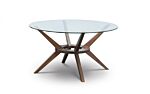 Chelsea Large 140cm Round Glass Table
