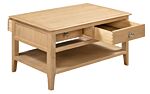 Cotswold Coffee Table With 2 Drws