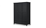 Maine 3 Door Combination Wardrobe - Anthracite