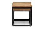 Brooklyn Oak Nesting Lamp Tables