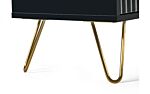 Murano Tv Unit - Matt Black