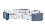 Lago Combination Sofa Pair Of Arms - Grey