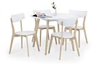 Casa Round Dining Table White
