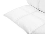 Duvet White Japara Cotton Super King Size 240 X 220 Cm Duck Down Filling Quilted Bedding Bedroom Beliani