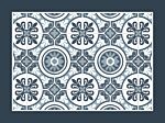 Ortigia Vinyl Table Mat 33x45cm (set Of 4)