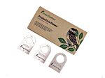 Green Feathers Bird Box Stainless Steel Cover Plates
