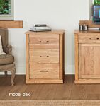 Mobel Oak Printer Cupboard