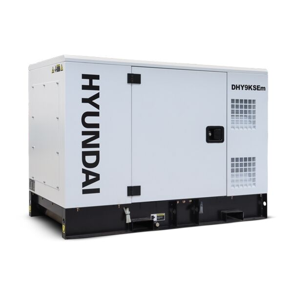 Hyundai 8.8kw/11kva Single Phase Diesel Generator | Dhy9ksem