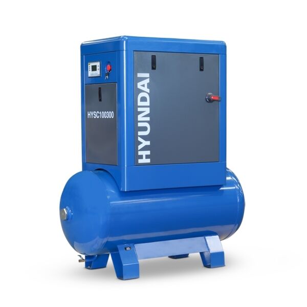 Hyundai 10hp 300 Litre Screw Compressor | Hysc100300