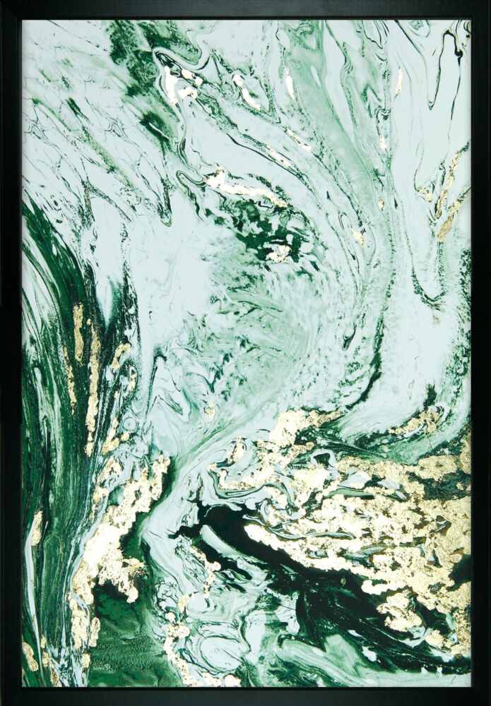 Evening Emerald Tide Ii By Eva Watts