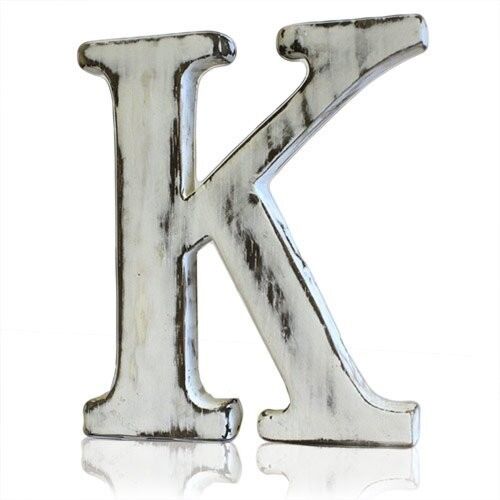 Shabby Chic Letters - K